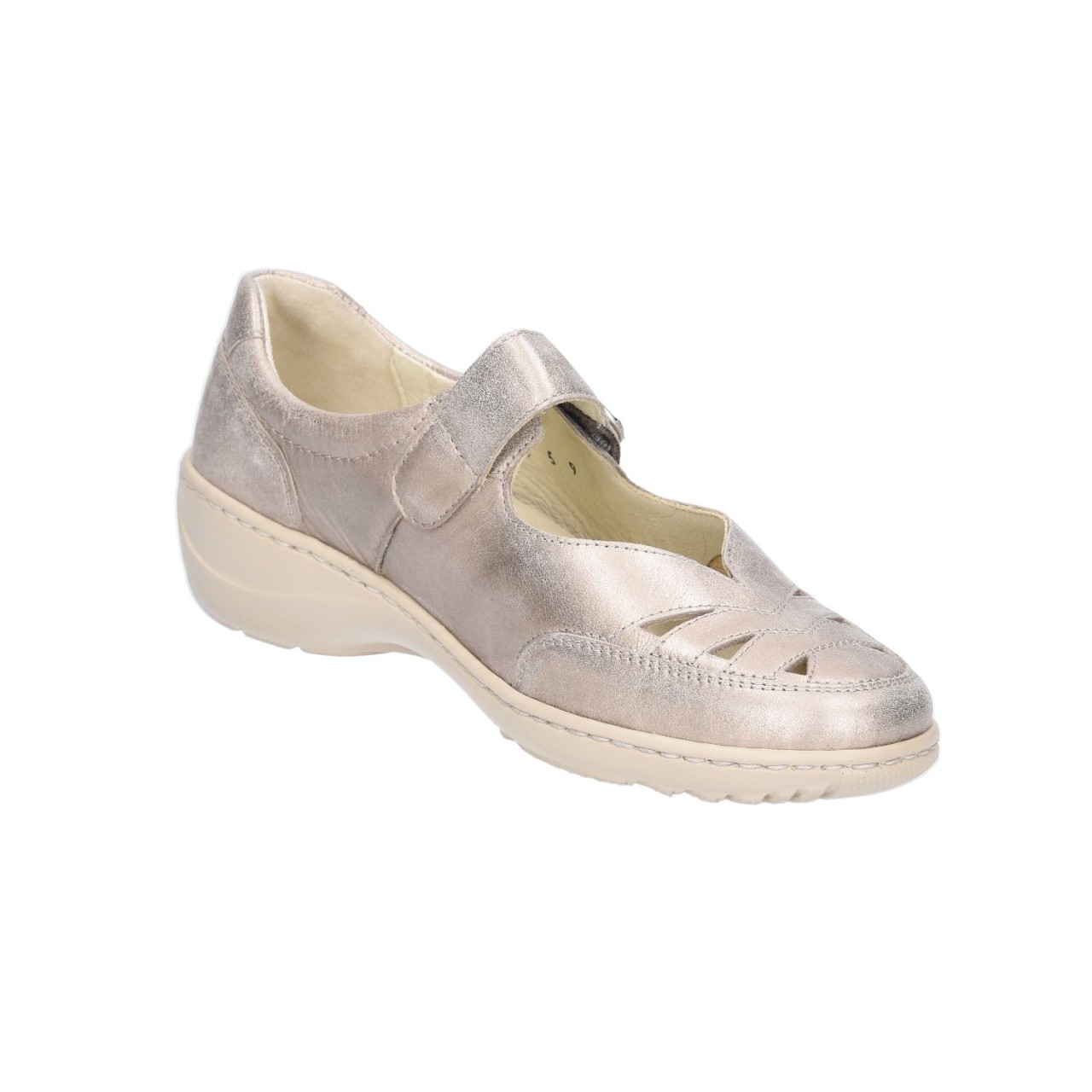WALDLÄUFER Ballerinas silber