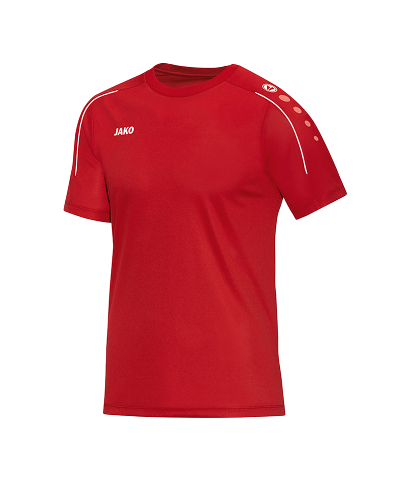 Jako Classico T-Shirt Rot Weiss F01