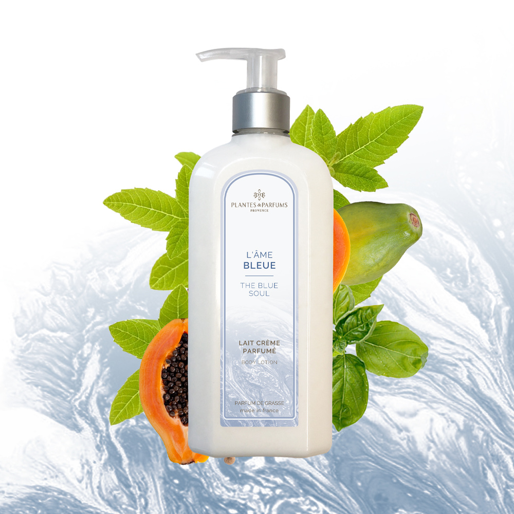 Plantes et Parfums L'Âme Bleue Lait Crème Parfumé