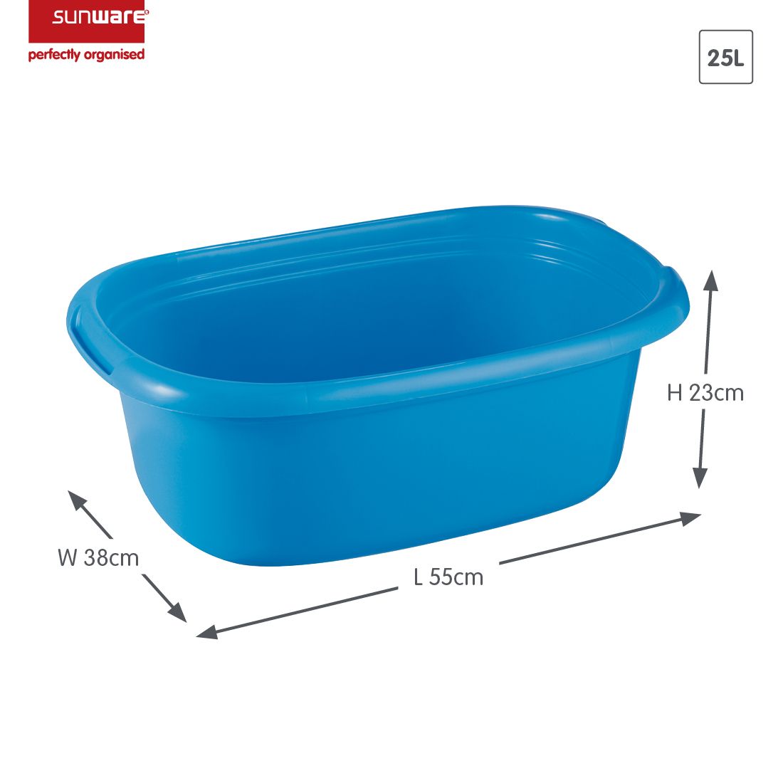 Sunware Basic 25 Liter Wanne