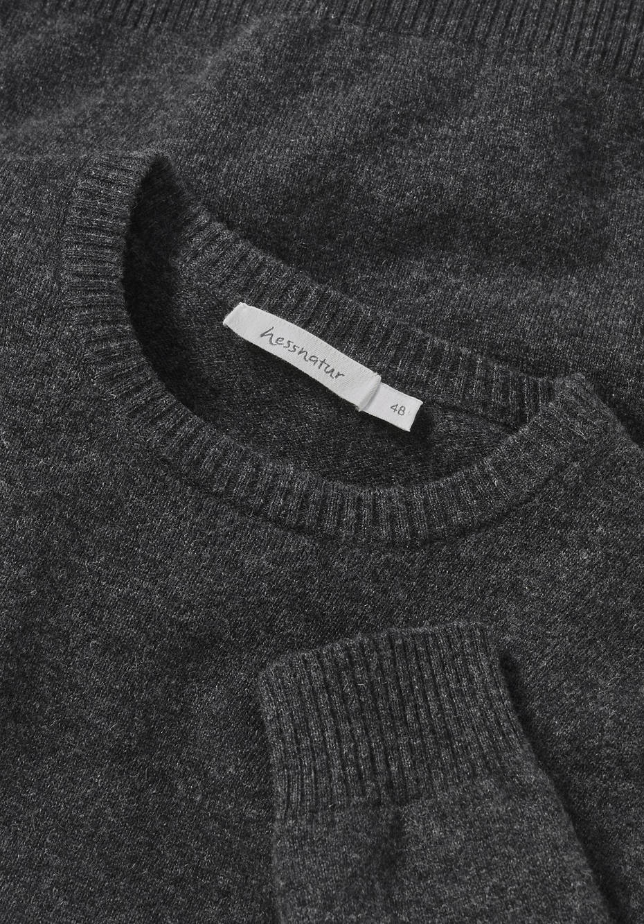 Pullover aus Schurwolle mit Kaschmir