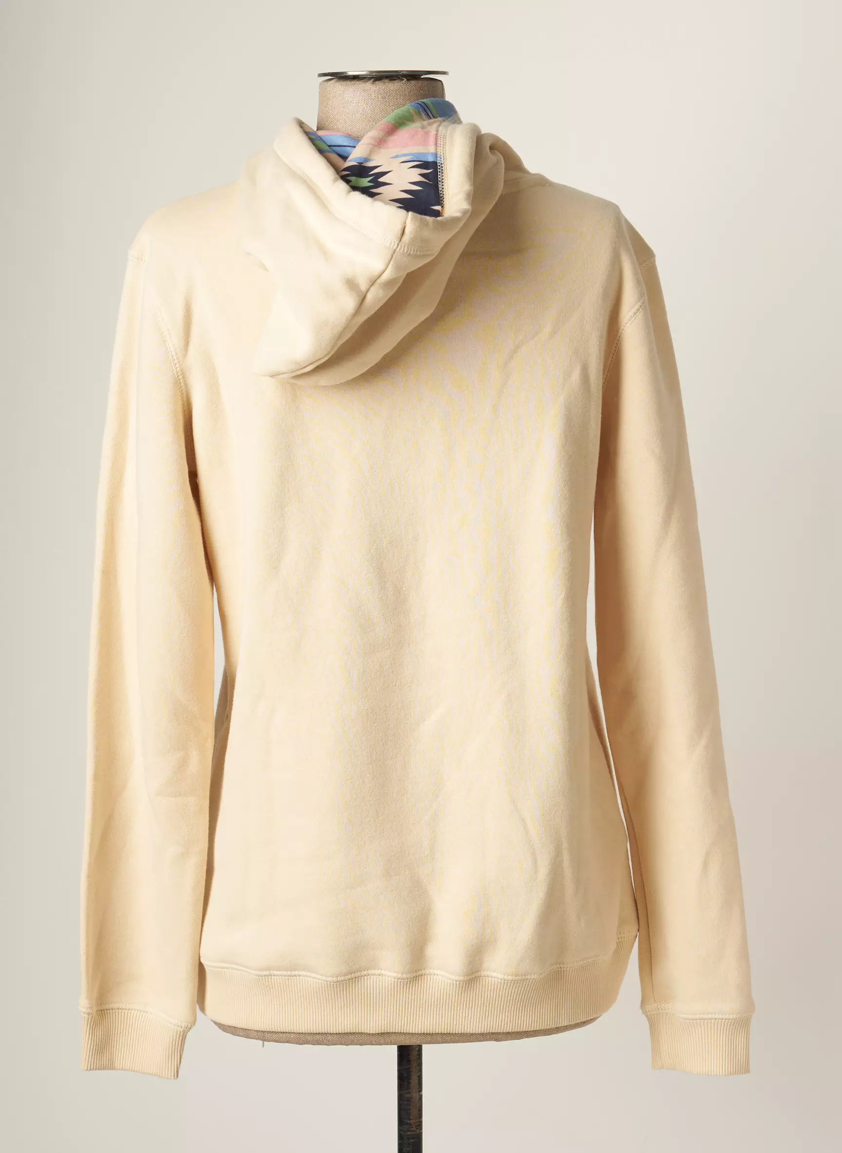 Roxy Sweat Capuche Femme couleur beige