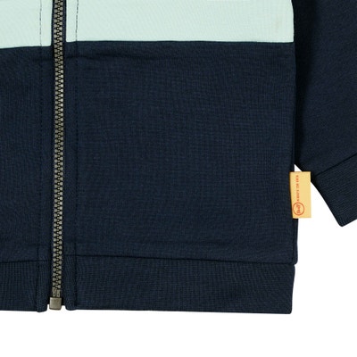 Sweatjacke, dunkelblau für Jungs