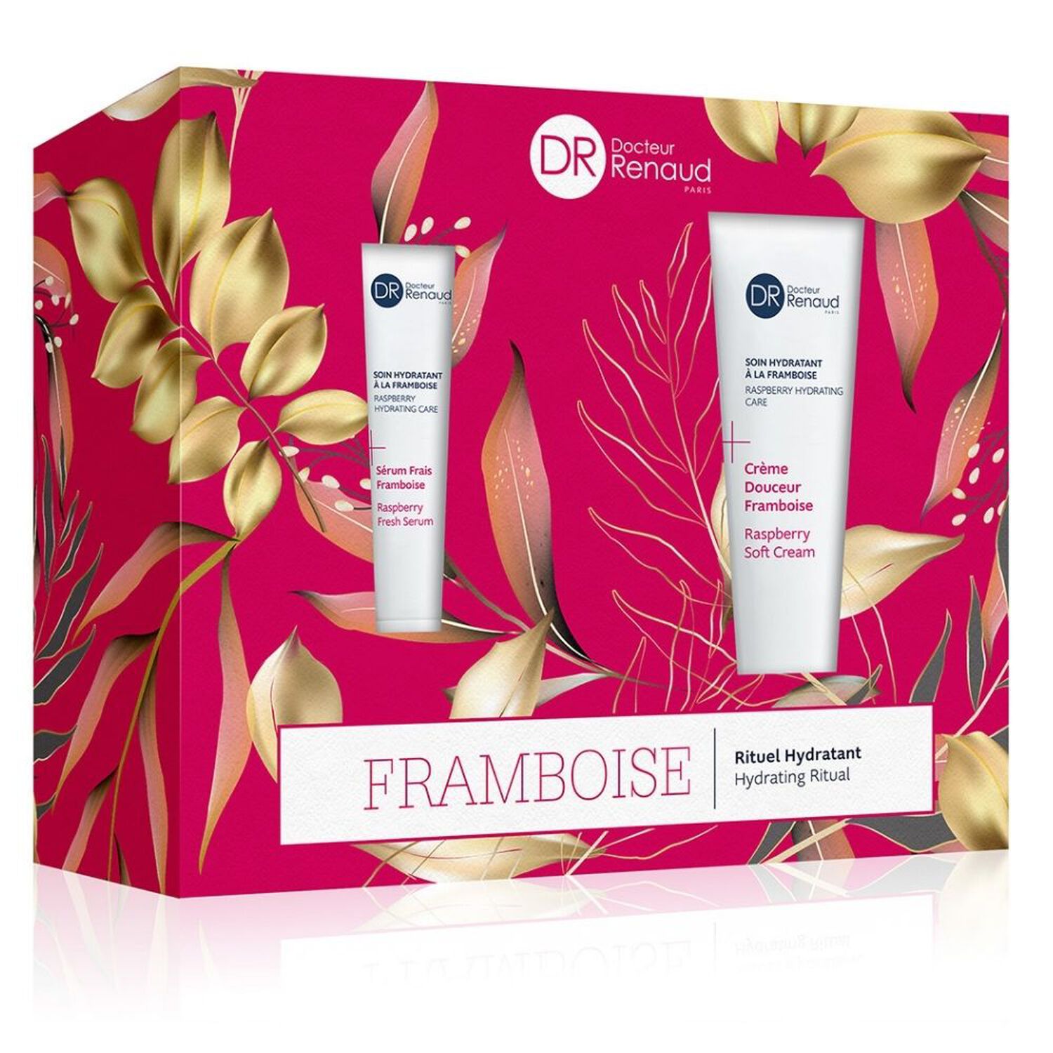 Docteur Renaud Rituel Hydratant Framboise Crème Douceur 50 ml + Sérum 15 ml