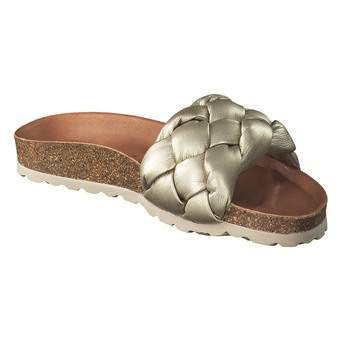 Verbenas Rai Roda Pantolette in gold