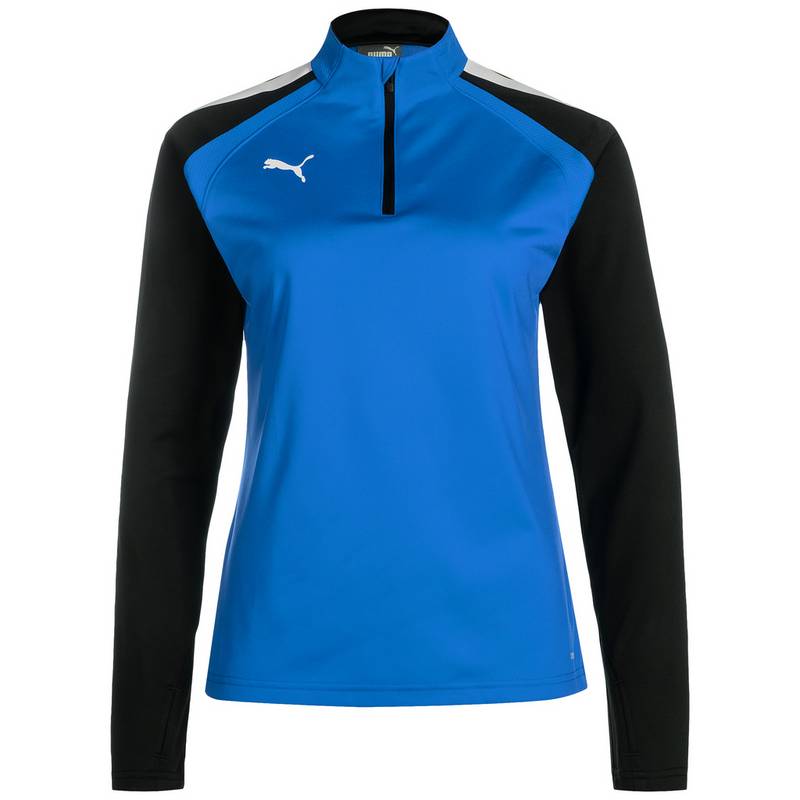 PUMA TeamLIGA 1/4 Zip Funktionssweatshirt Damen