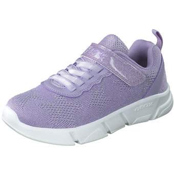 Geox J Aril Girl Sneaker in lila