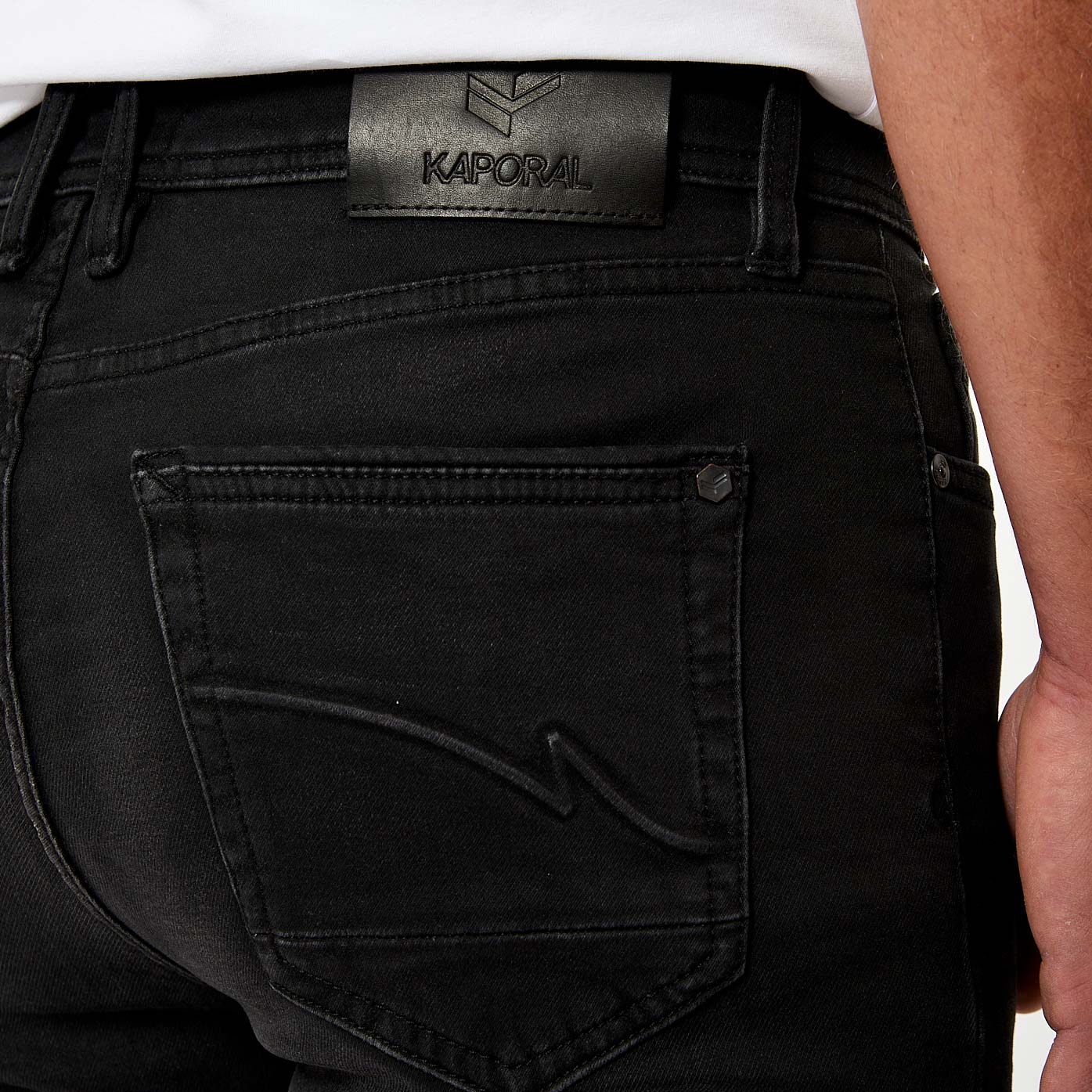DAXKO  Jean slim noir Homme