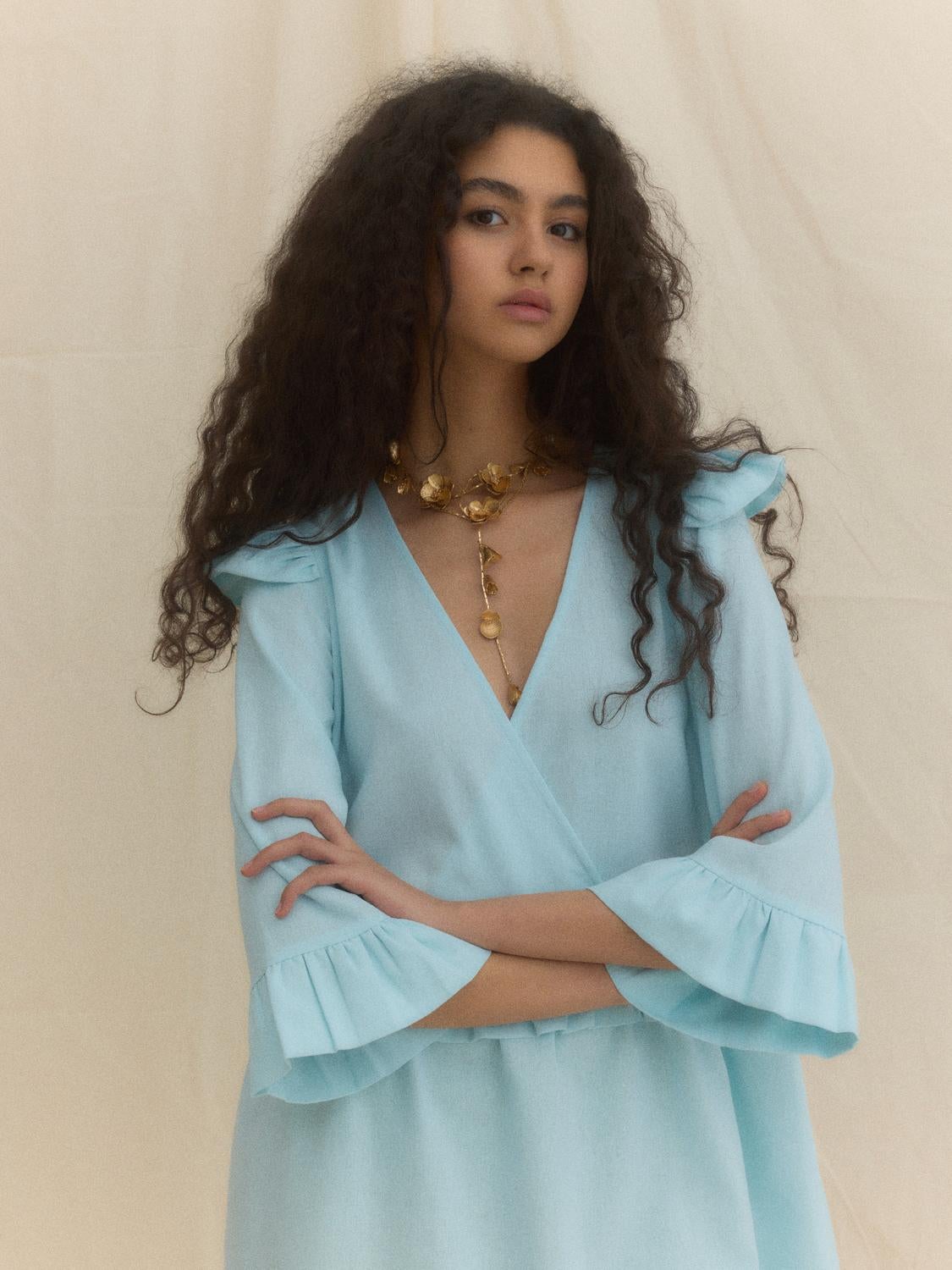 SOMETHINGNEW X KLARA HELLQVIST Kurzes Kleid