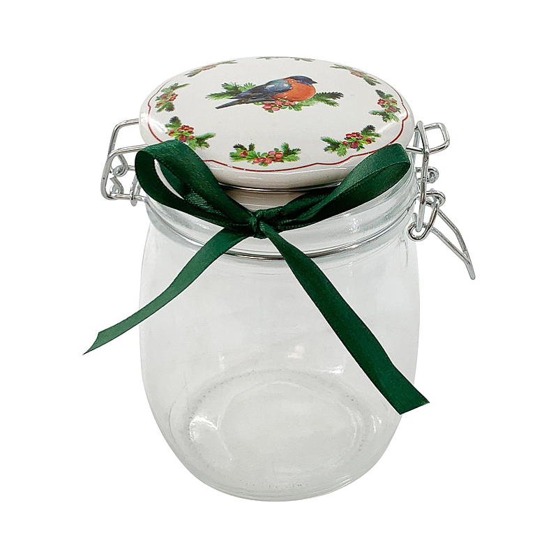 Cuisine Krukke 0,7 l m/keramikklokk