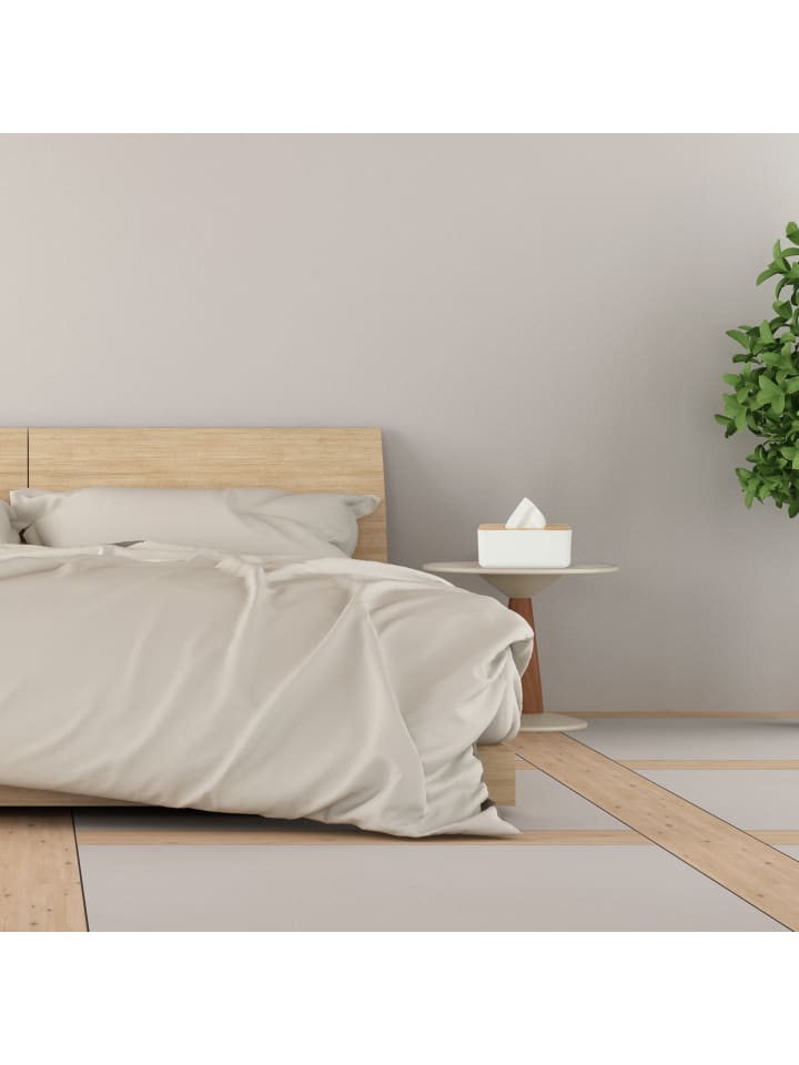 relaxdays Kosmetiktücher Box in Weiß/ Natur - (B)23 x (H)10 x (T)13 cm günstig kaufen onesize