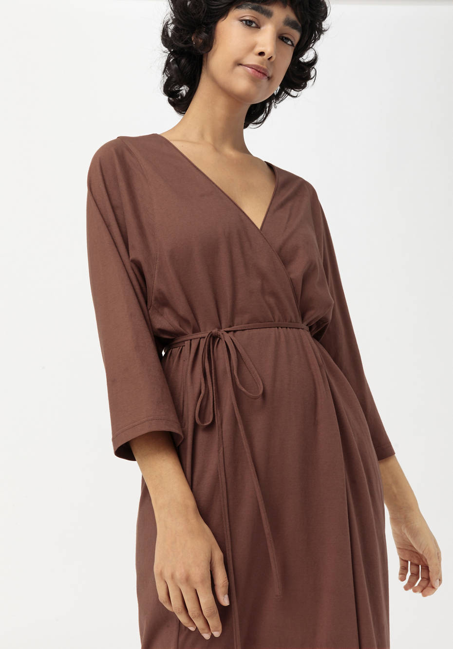 Jersey-Kleid aus reiner Bio-Baumwolle