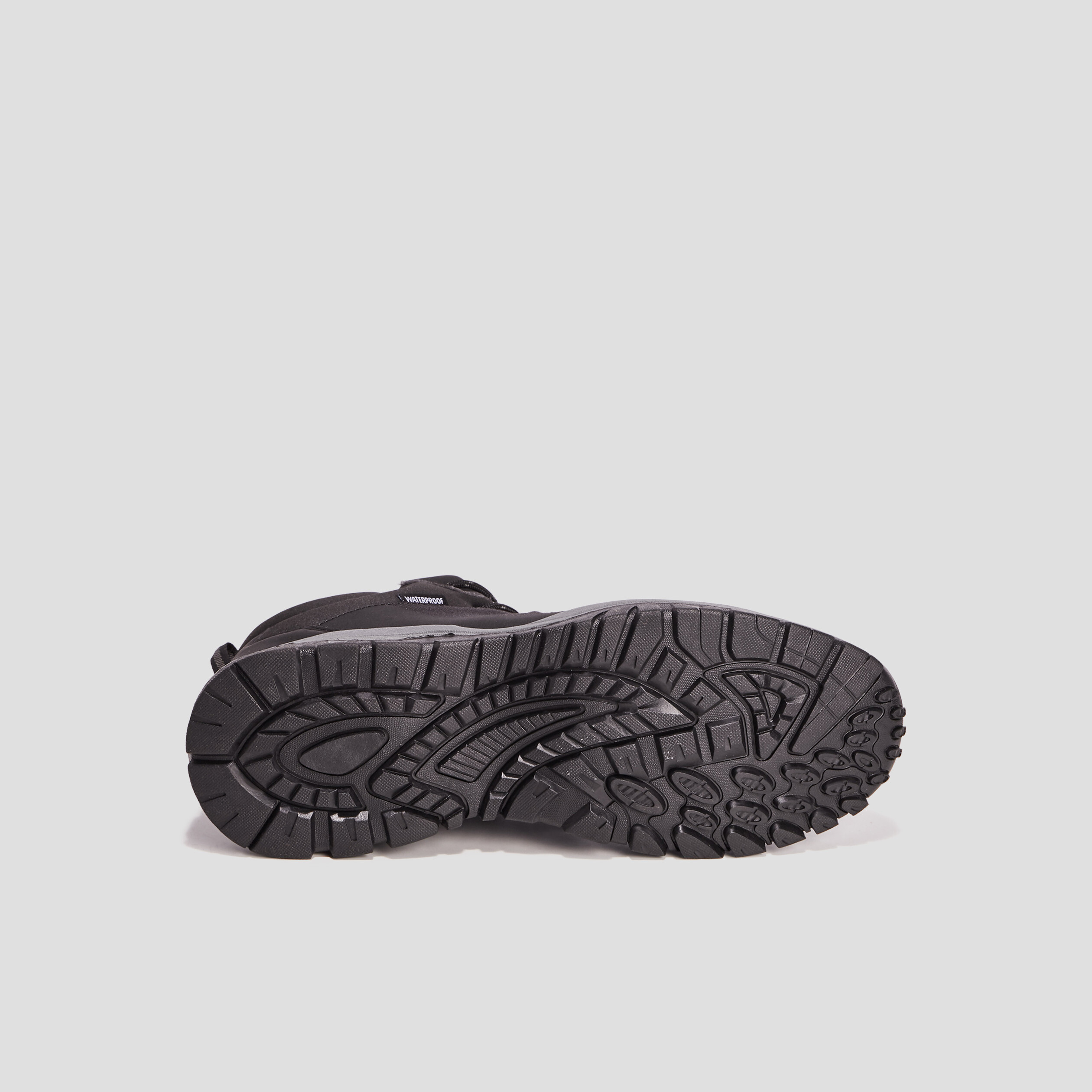 Bottines imperméables Trappeur noir homme | La Halle