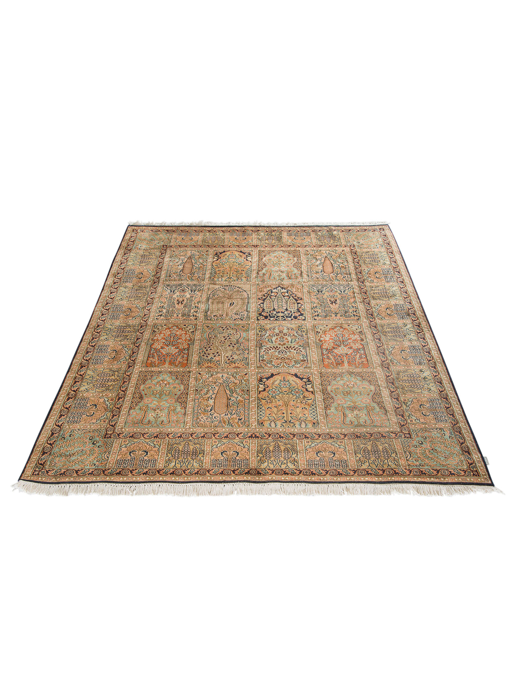 Kaschmir Seide 18/18 ca. 153 x 211 cm, Unikat / Einzelstück