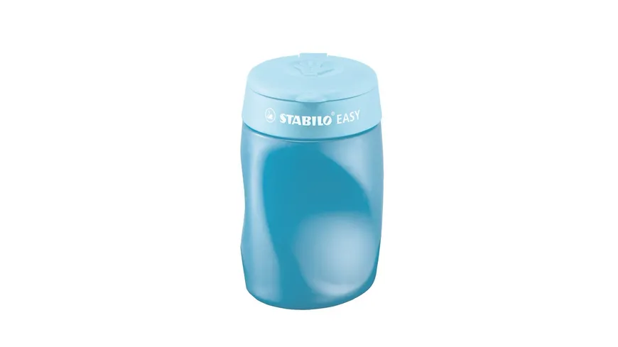 STABILO Ergonomischer Dosen-Spitzer für Linkshänder - STABILO EASYsharpener - 3 in 1 - pink