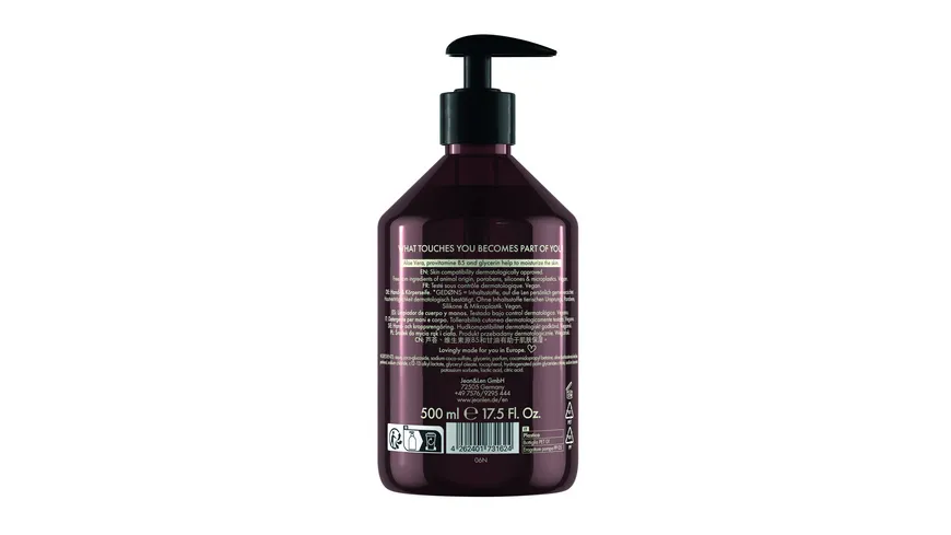 Jean&Len Hand & Body Cleanser Bergamot/Cedarwood 500 ml