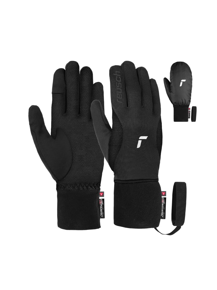 Reusch Fingerhandschuhe Baffin TOUCH-TEC™ in 7702 black / silver günstig kaufen