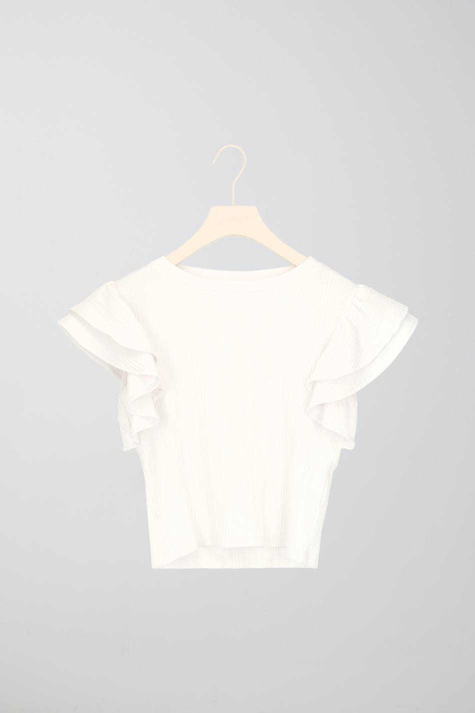 Y double frill top