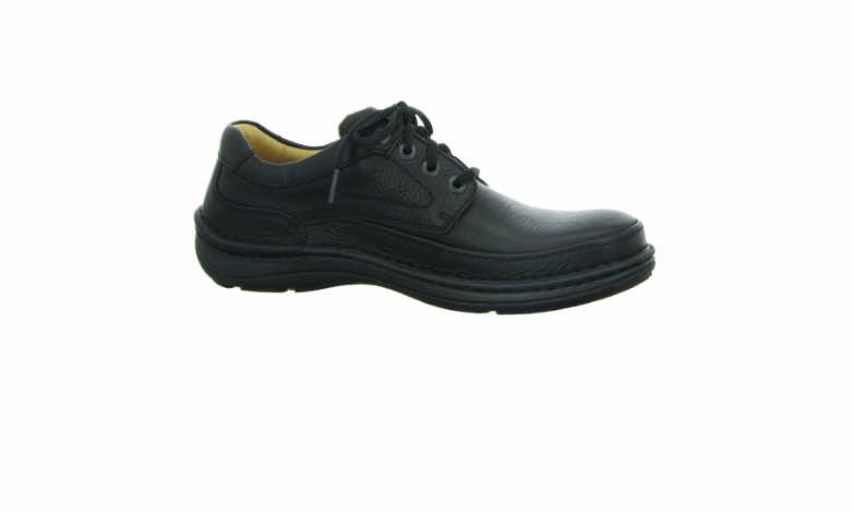 CLARKS Komfort Schnürer schwarz Nature three