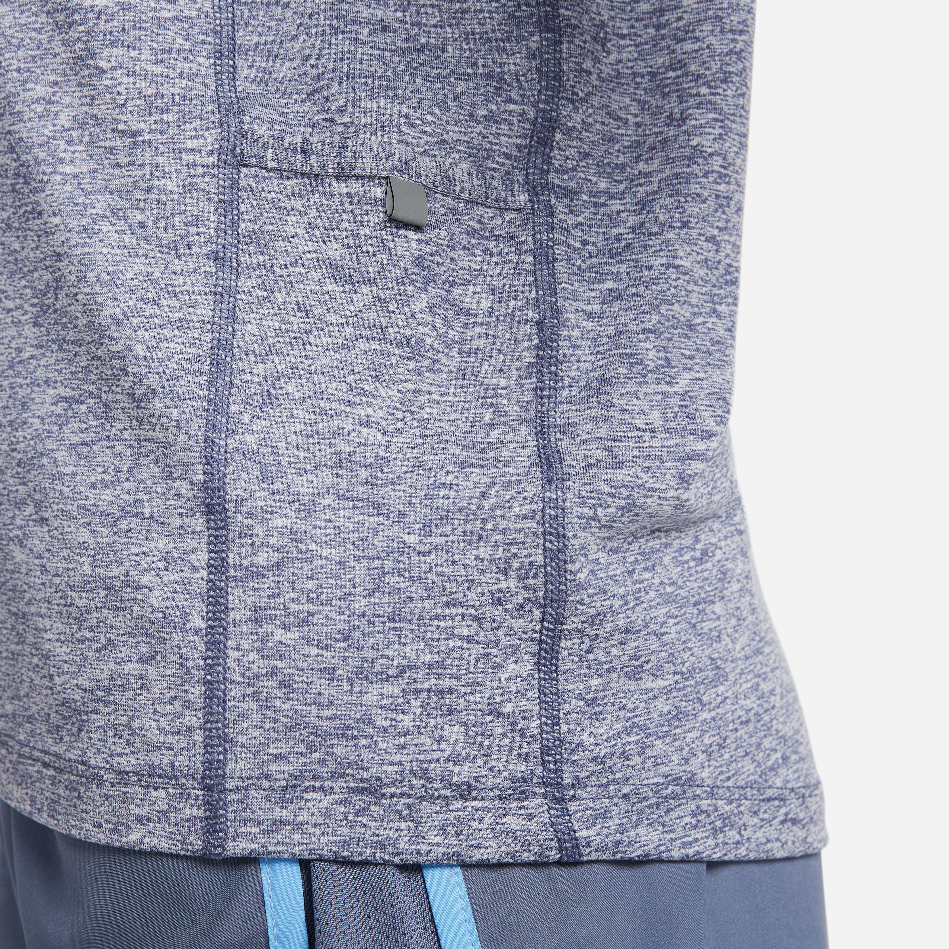 Element Half-Zip Running Lauftop Damen - Flieder, Grau