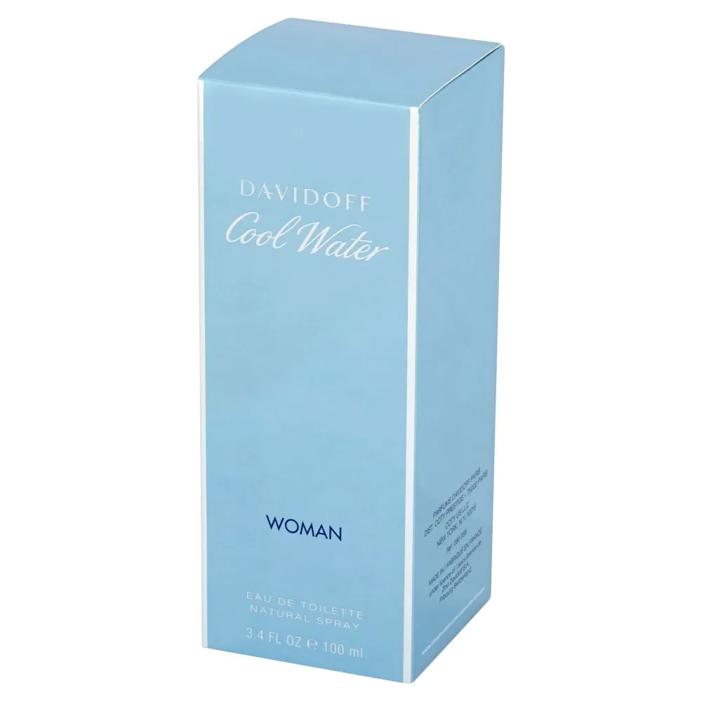 Davidoff Cool Water Eau de Toilette til kvinder, 100 ml