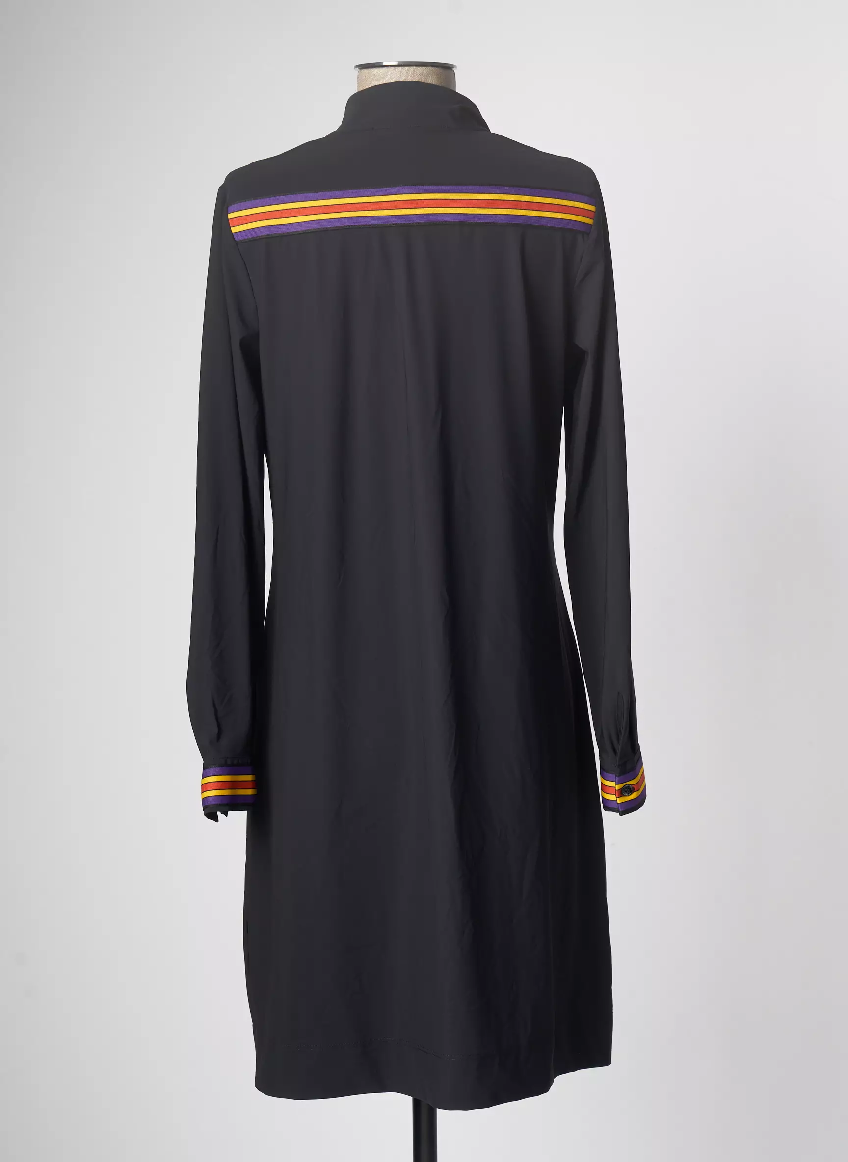 Indies Robes Mi Longues Femme couleur noir