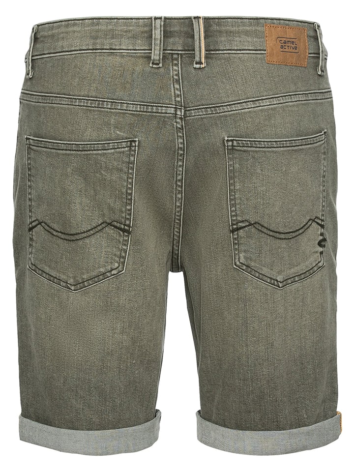 Camel Active Jeans-Shorts in Khaki günstig kaufen