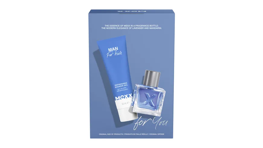 MEXX Man Eau de Toilette + Duschgel Geschenkpackung