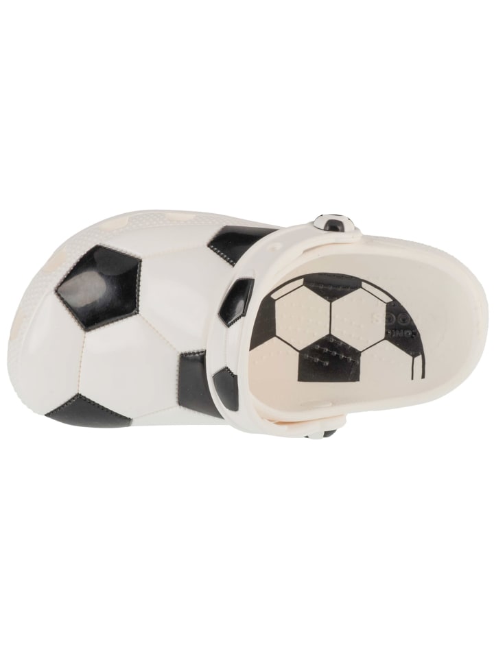 Crocs Crocs Classic Soccer Ball Clog Kids in Weiß günstig kaufen
