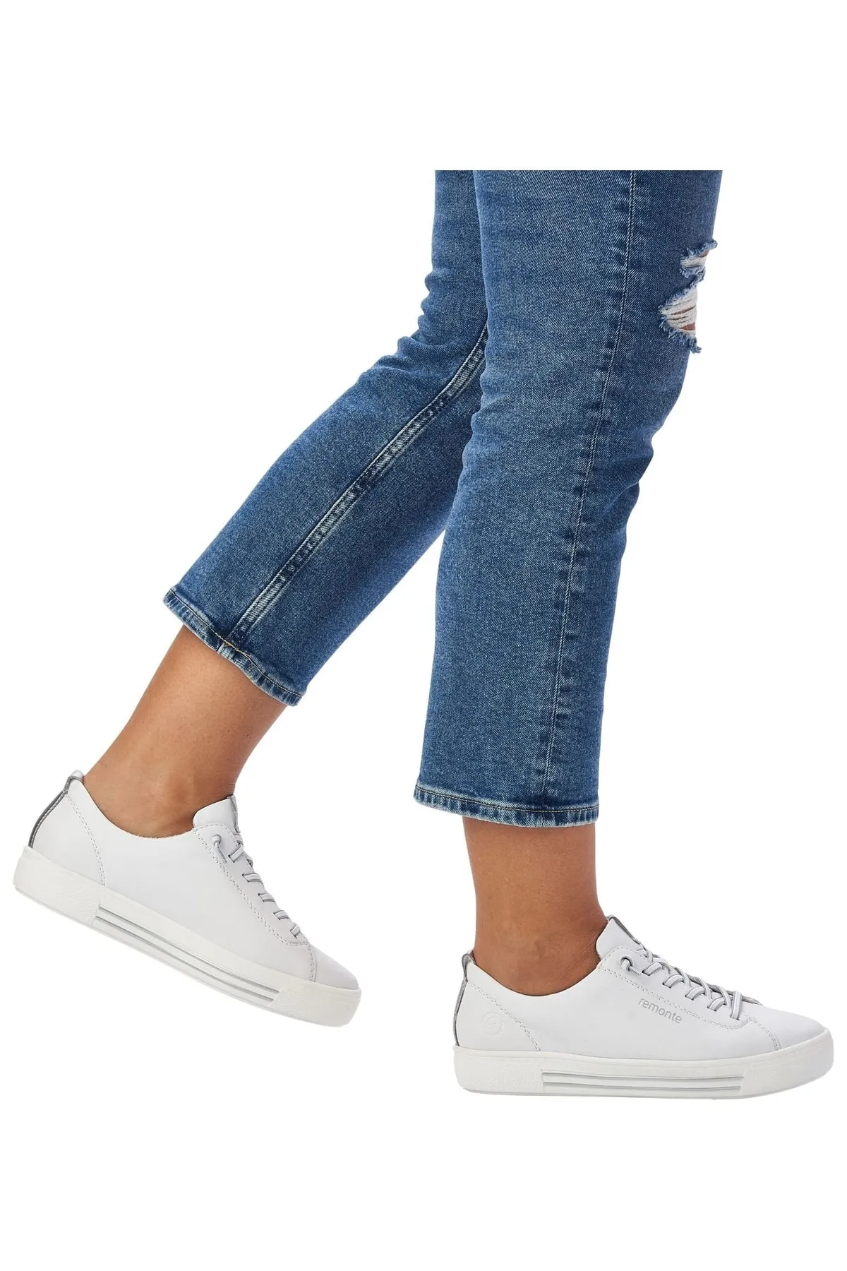 Remonte  Sneaker - Weiß - Flacher Absatz