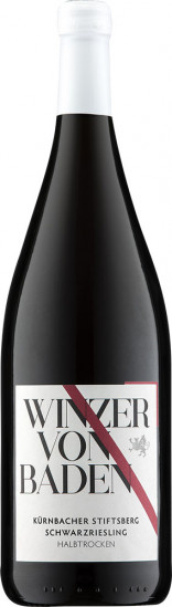 2022 Schwarzriesling Kürnbacher Stiftsberg halbtrocken 1,0 L - Winzer von Baden