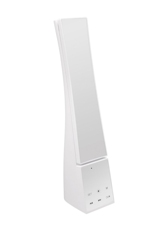 Tischleuchte mit Wecker und USB Anschluss