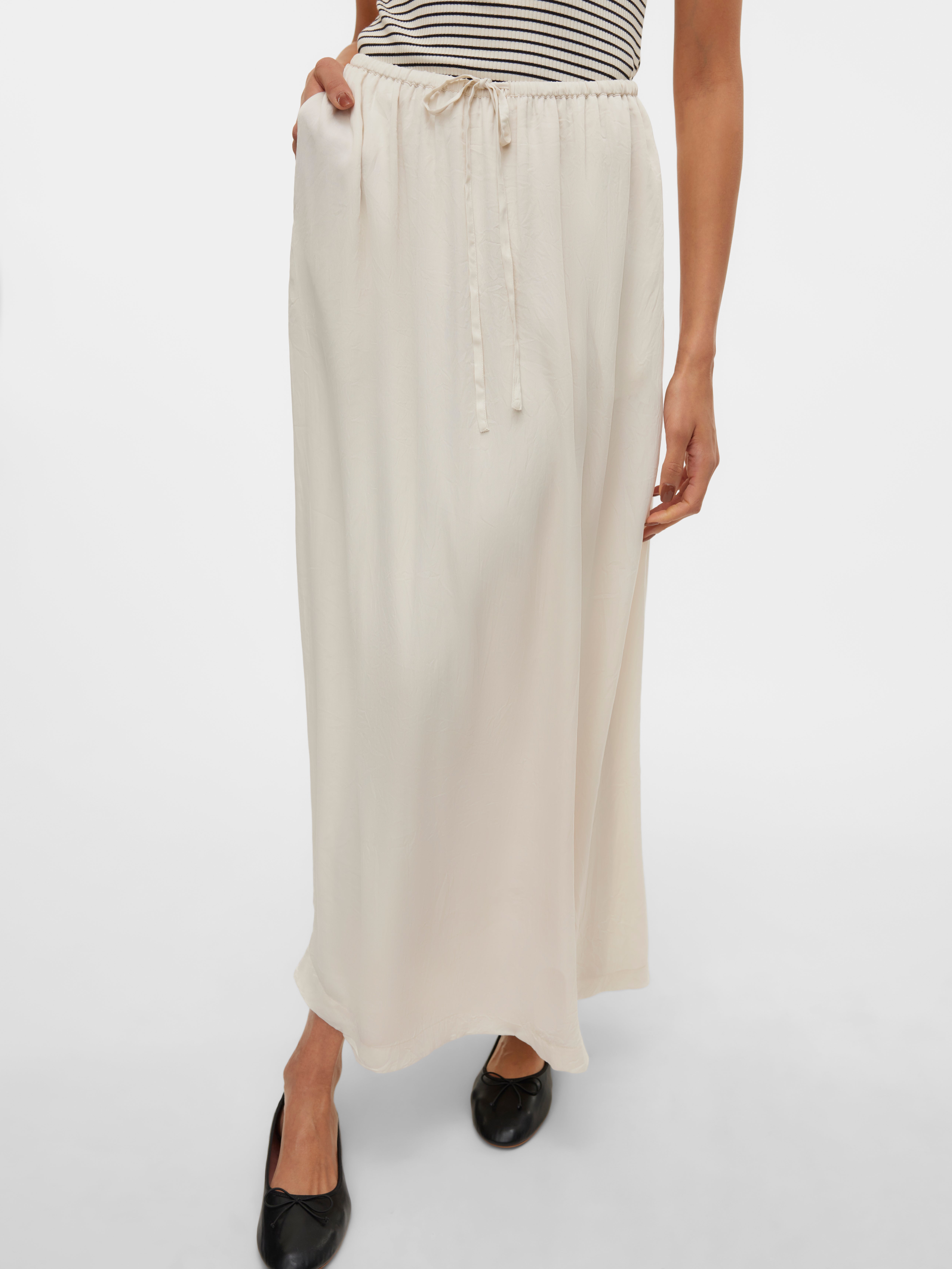 VMFABIANA Hohe Taille Langer Rock