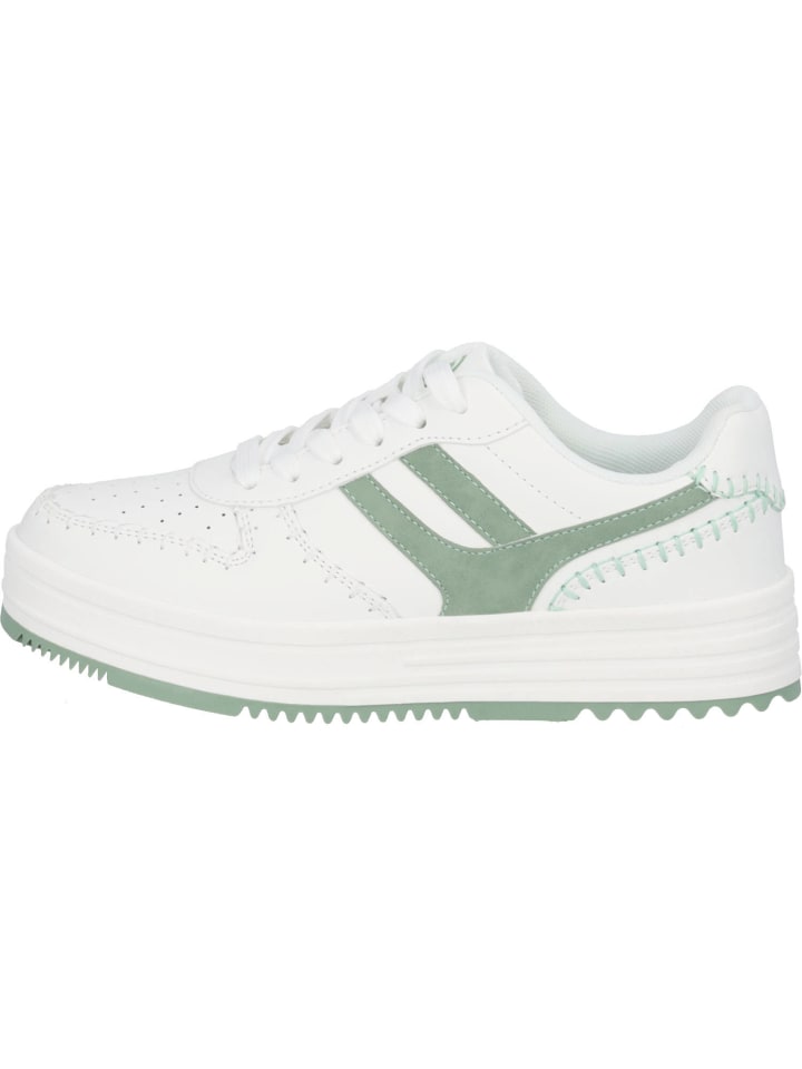 palado Sneakers Low in white moss green günstig kaufen