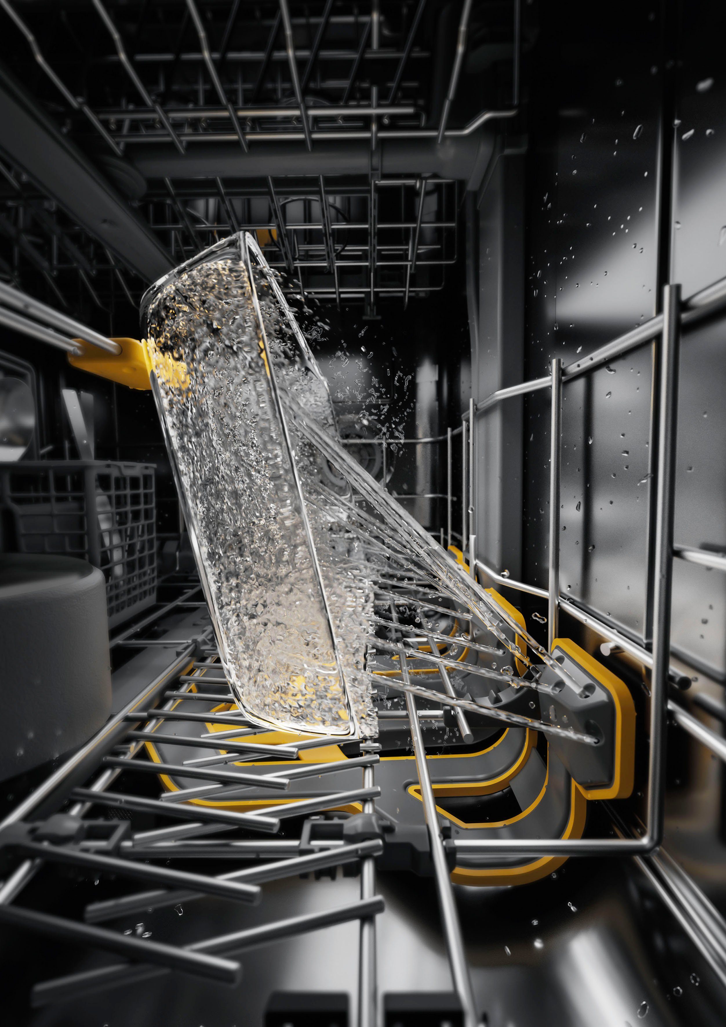 BAUKNECHT vollintegrierbarer Geschirrspüler, B8I HF58 TUC, 14 Maßgedecke, SpaceClean – die 3. Schublade für hohe Gläser und Müslischalen