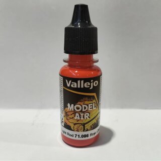 Vallejo Model Air - 086 Light Red (71086) (18ml)