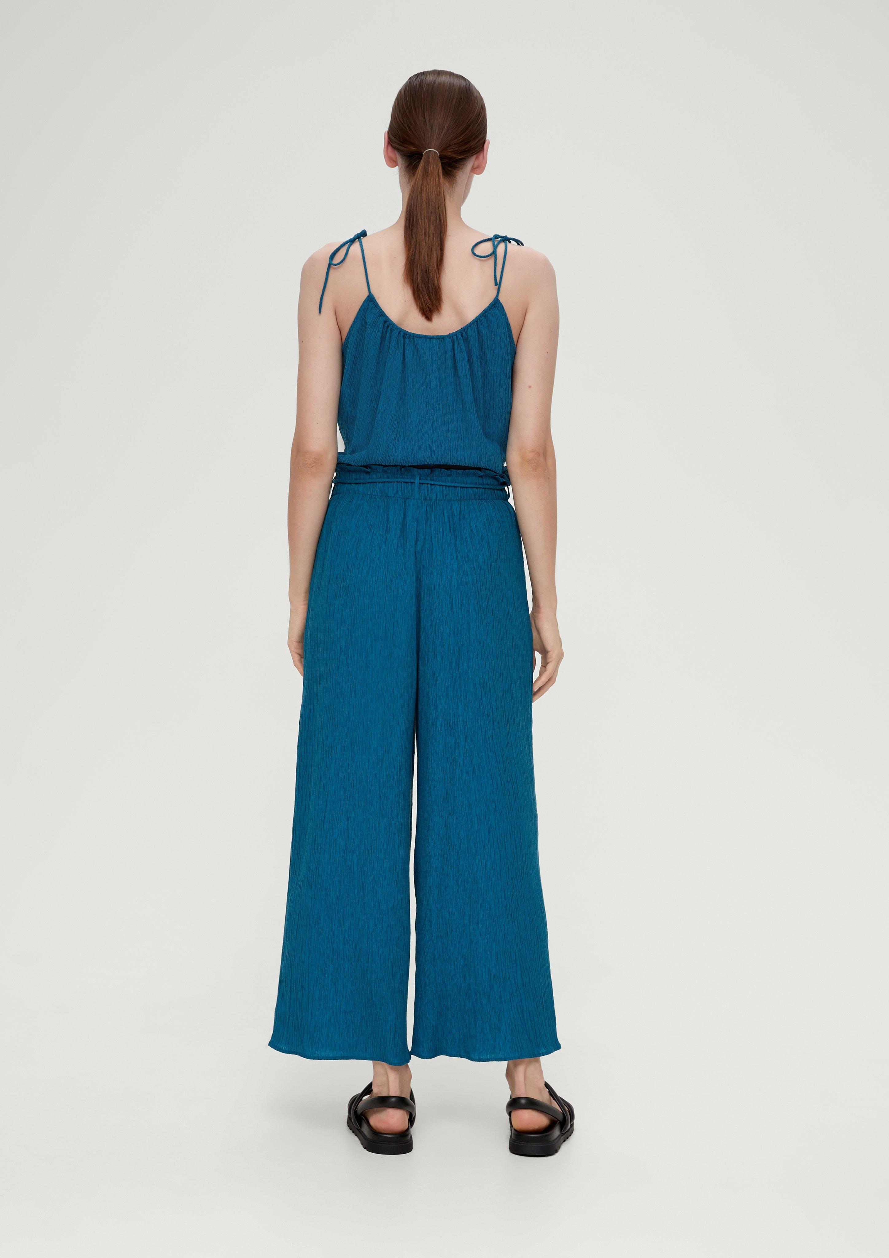 Loose: Culotte mit Crinkle-Struktur  2132314-6768