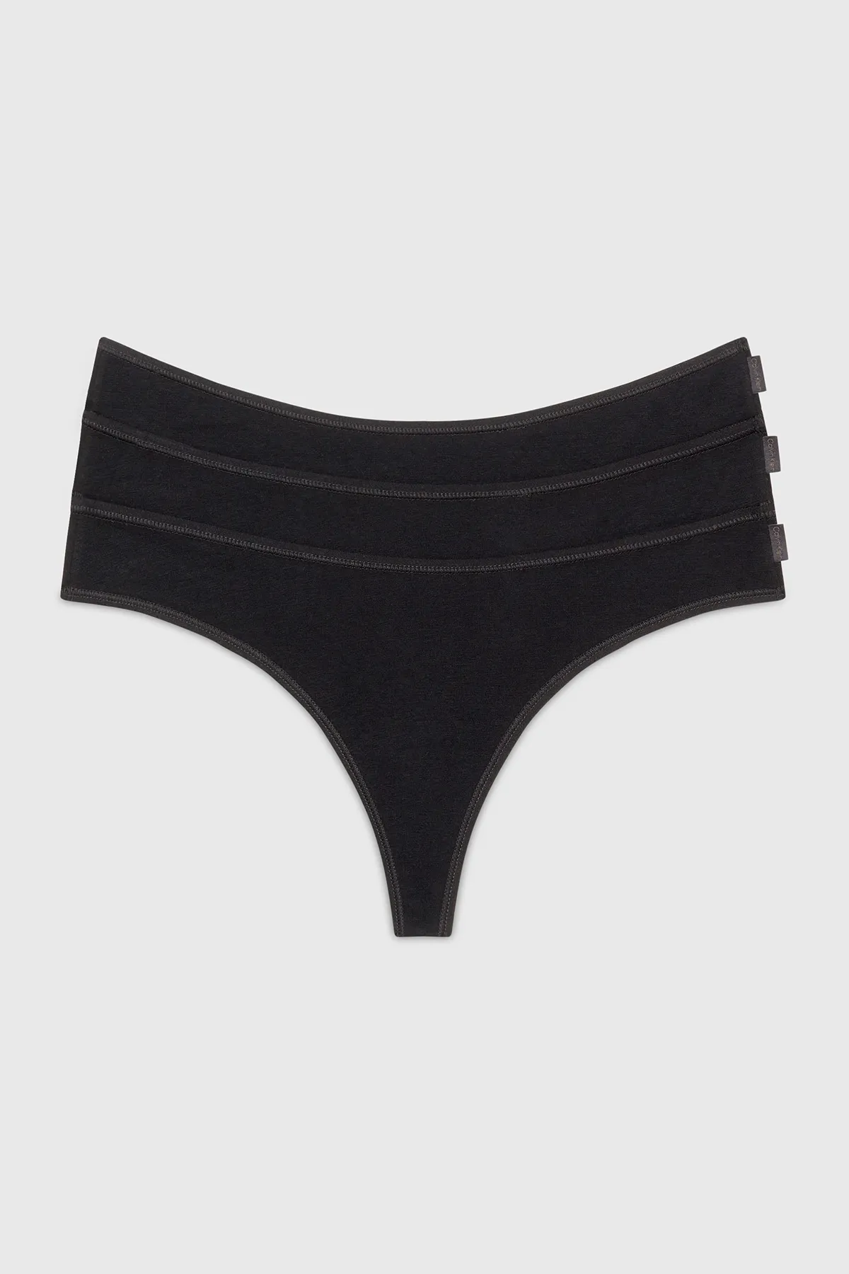 Calvin Klein  SCHWARZ/SCHWARZ/SCHWARZ Höschen für Frauen / Mädchen