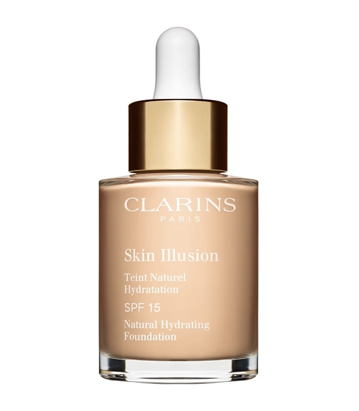 Clarins-SKIN ILLUSION -Fond de Teint Naturel Hydratation SPF 15 Flacon 30ml