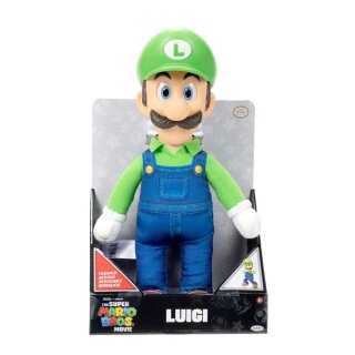 Der Super Mario Bros. Film Plüschfigur - Luigi