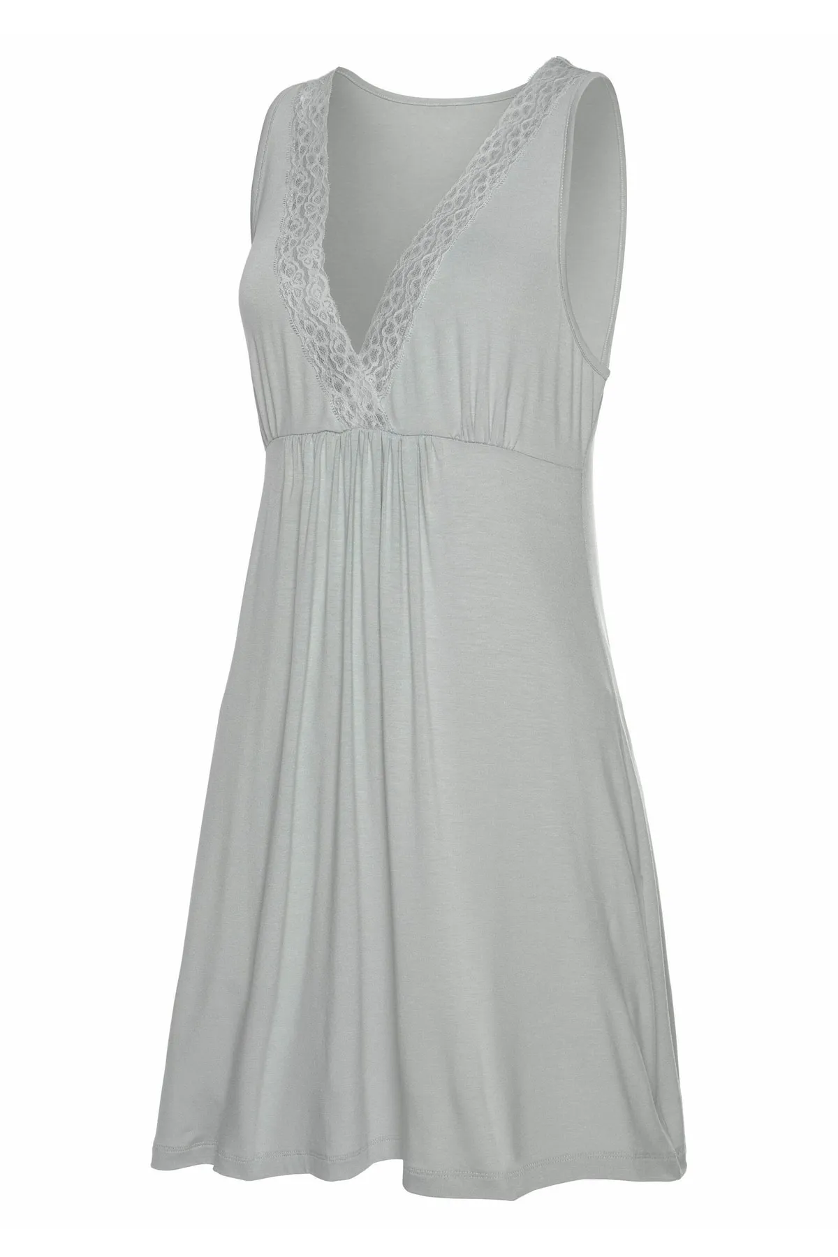 LASCANA  Nachthemd - Grau - Basic