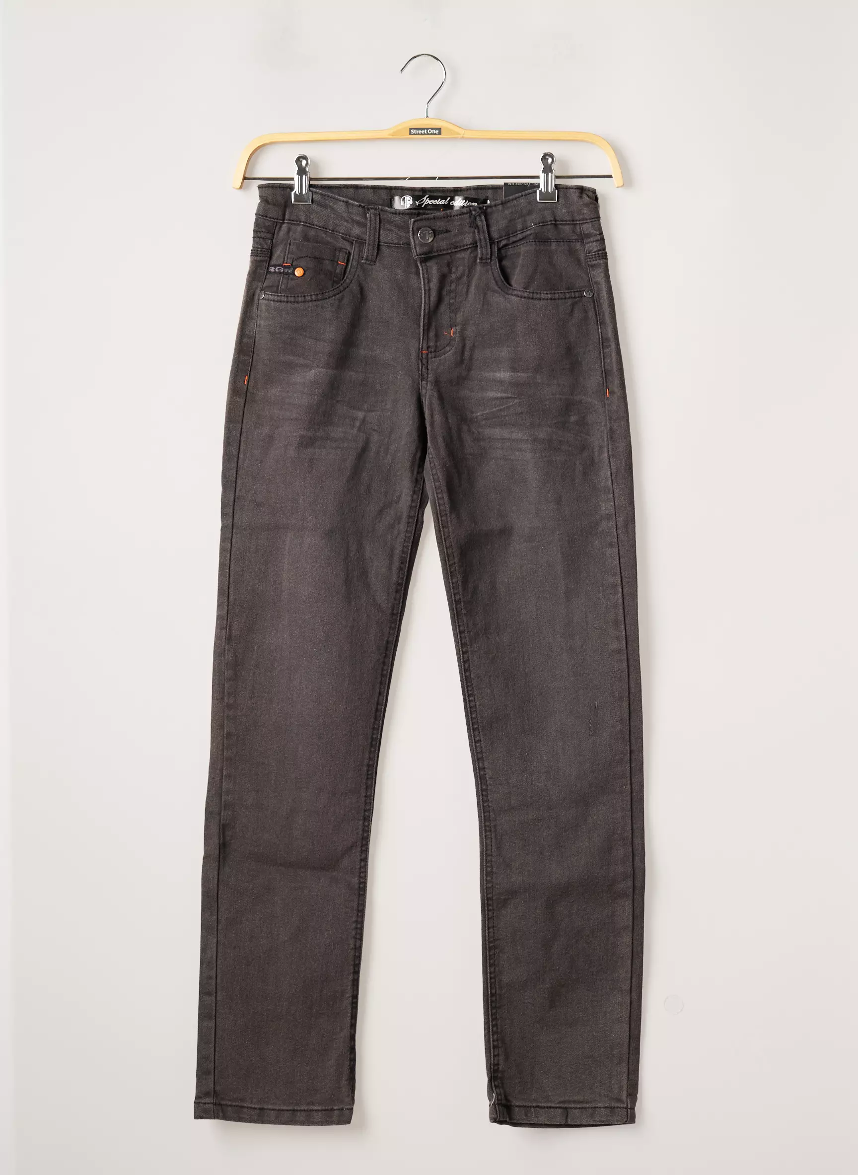 Rg512 Jeans Coupe Slim Garcon couleur gris