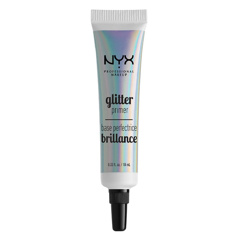NYX Professional Makeup Glitter Primer Base Paillettes - Gel Fixant pour Pigments Libres