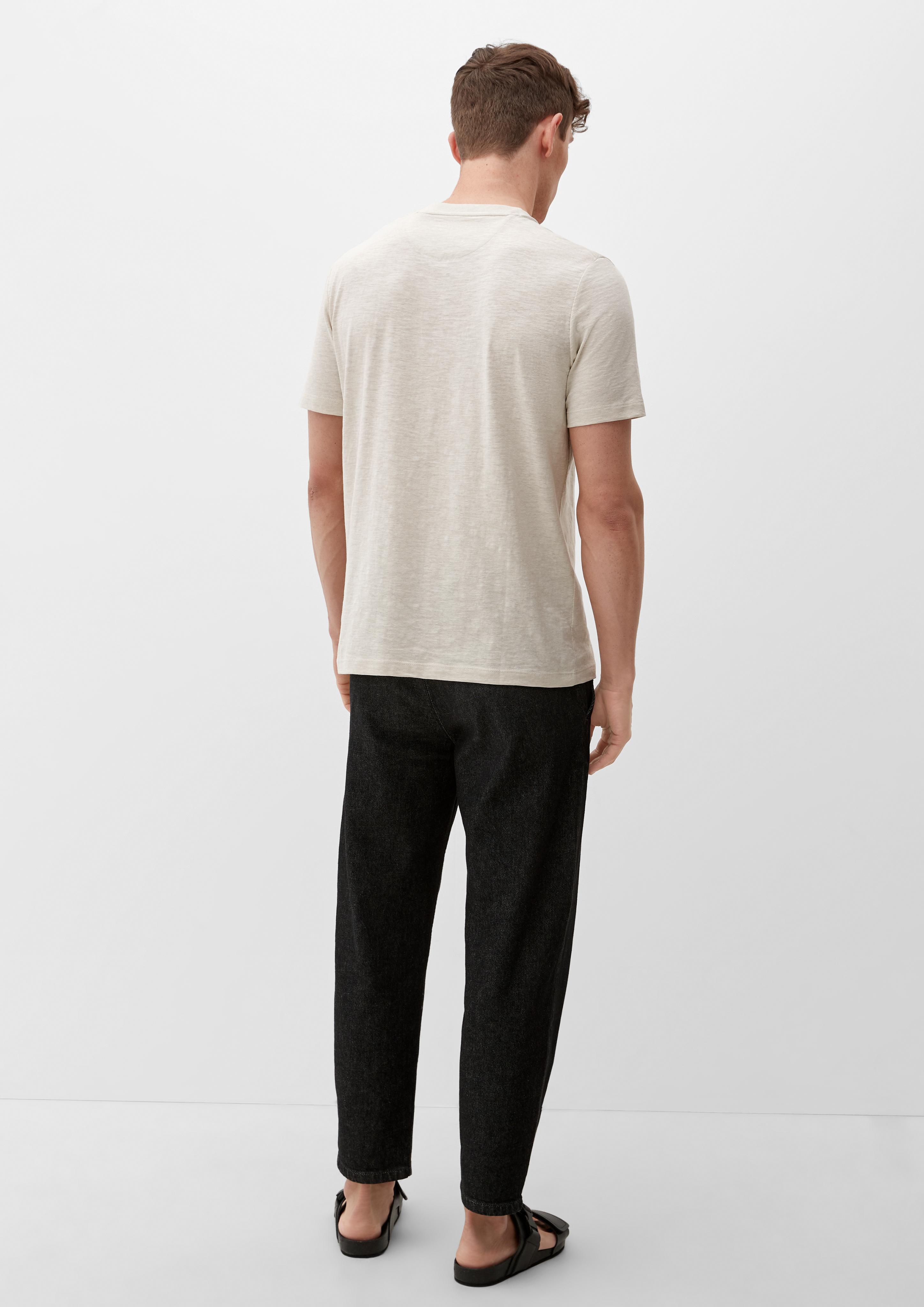 T-Shirt mit Henleyausschnitt  2132724-01W2