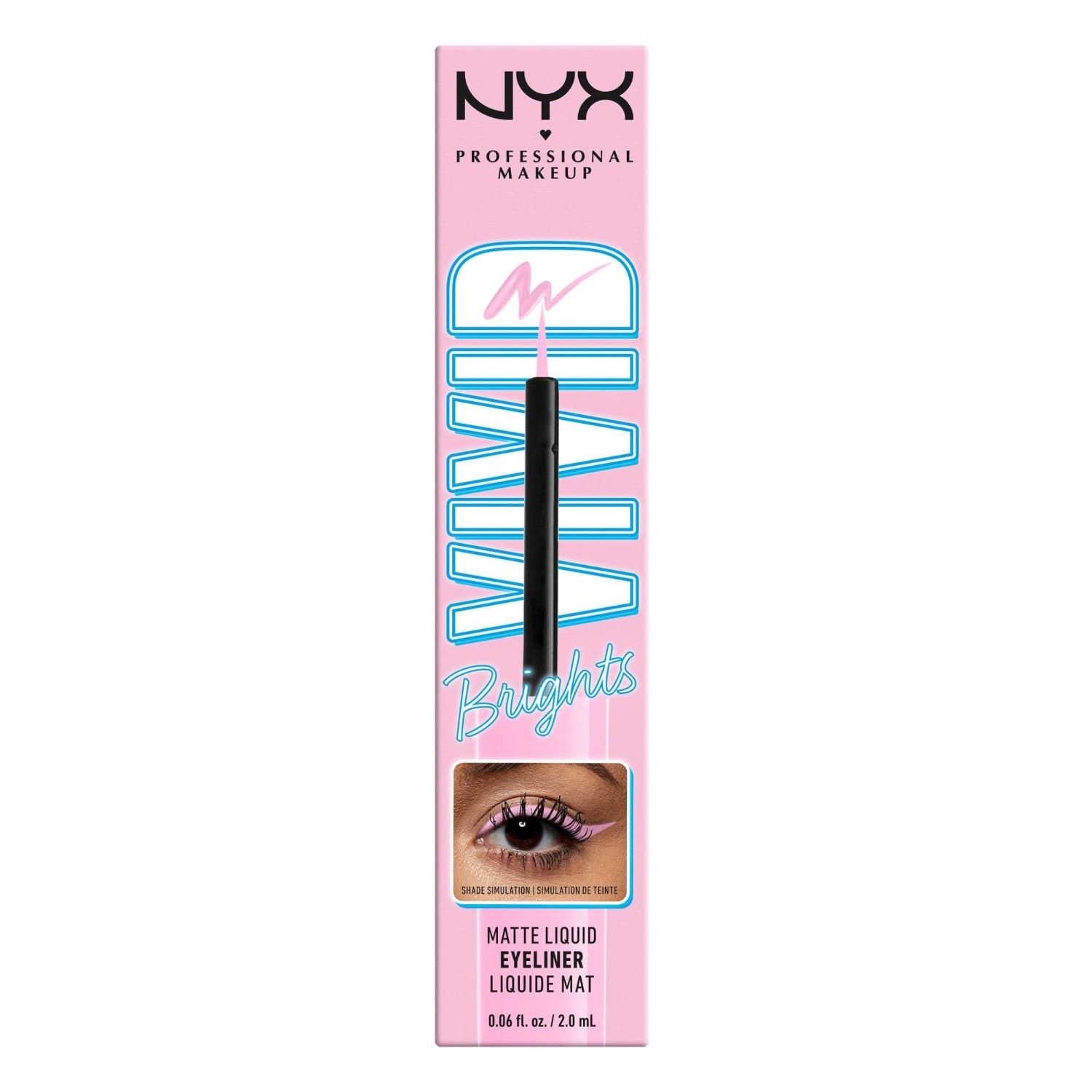 Maquillaje profesional NYX Vivid Brights