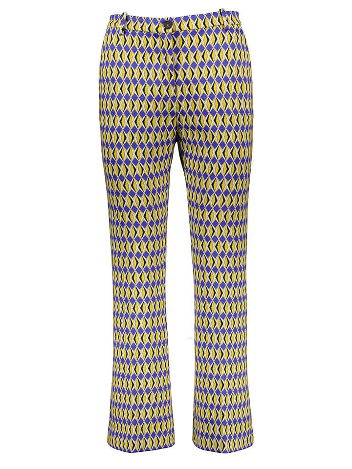 Pinko Hose in Gelb/ Blau günstig kaufen