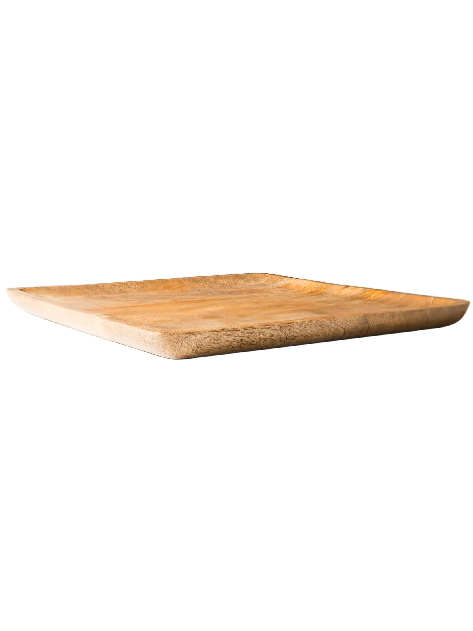 Mango Square Tray Deko-Tablett, Natur