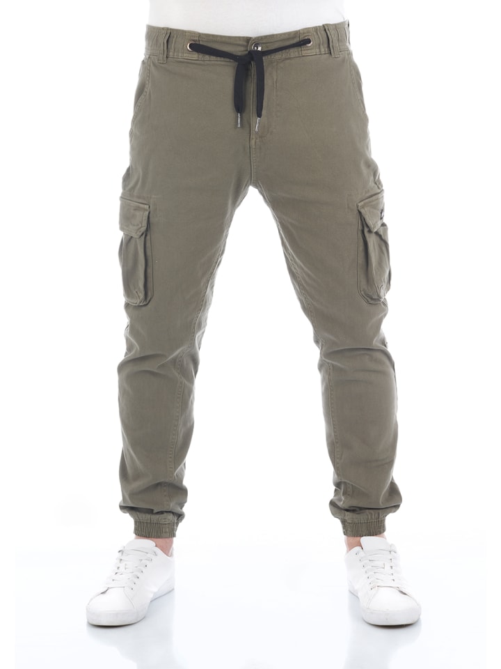 riverso  Cargo RIVHanno slim in Oliv günstig kaufen