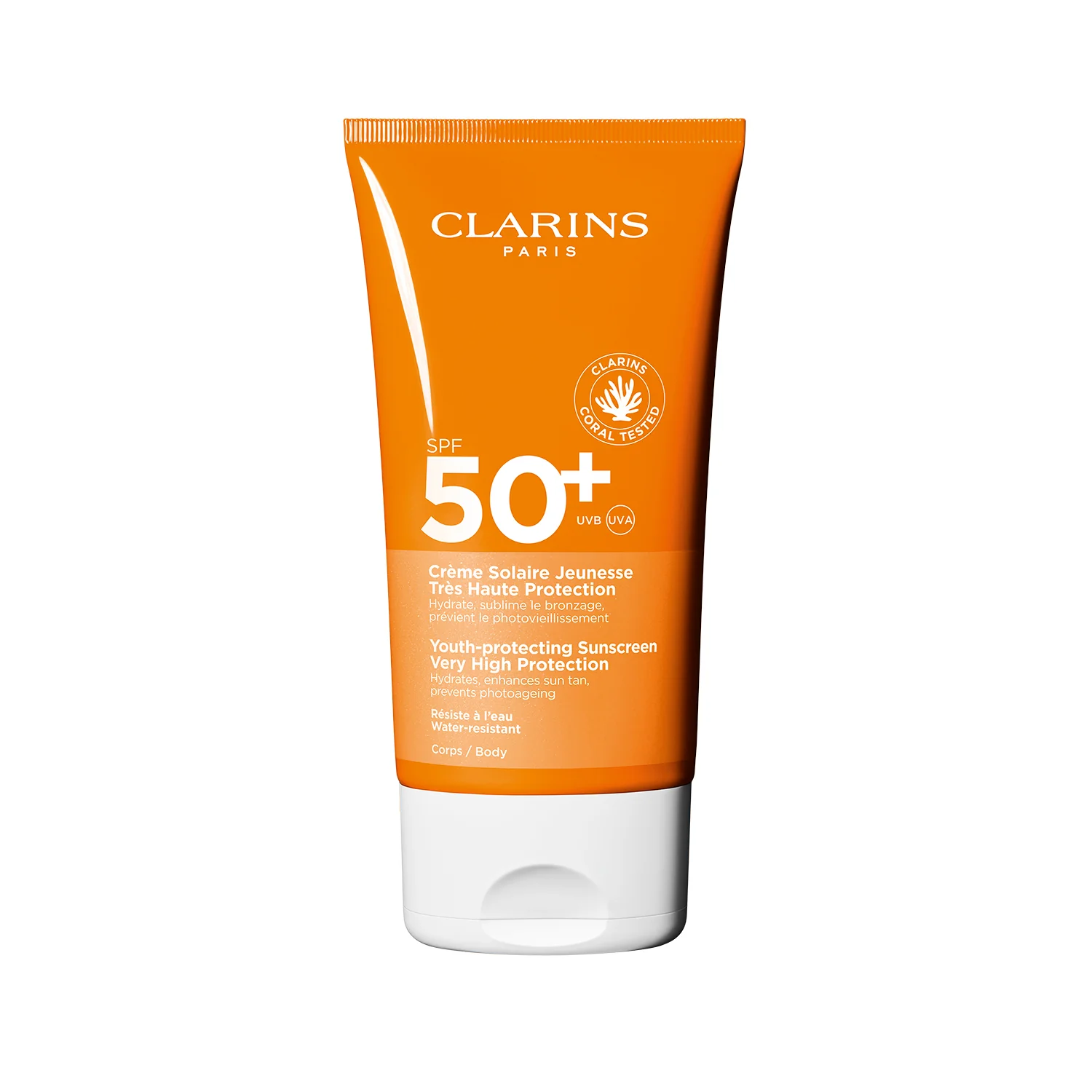 Sun Youth Sun Cream SPF50+ - Opaľovací krém na telo s vysokou ochranou.