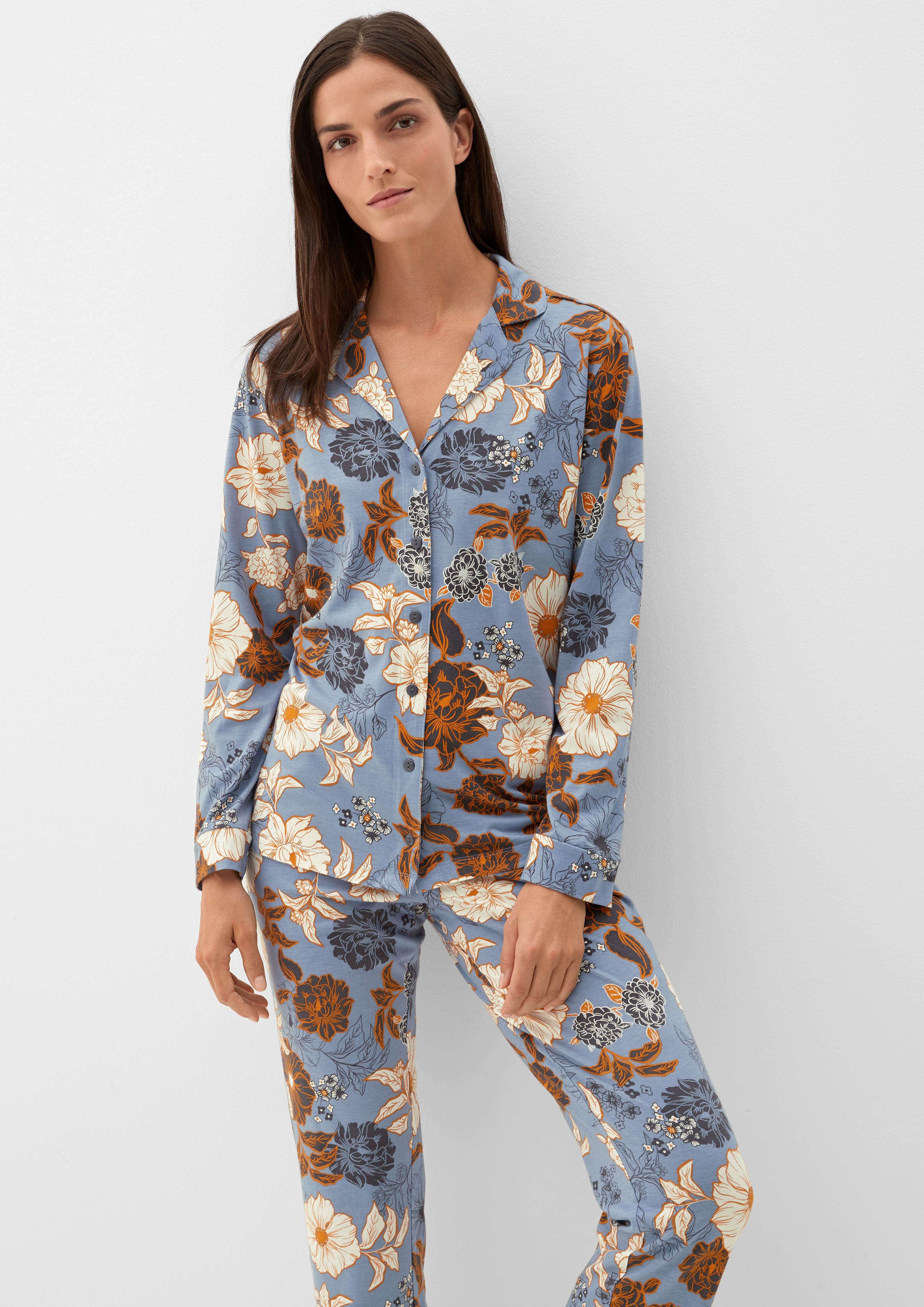 Pyjama aus Viskosemix  6007384-56A1